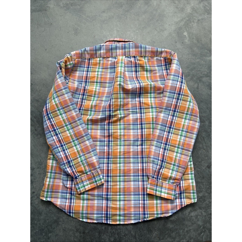 Polo Ralph Lauren Men's Long Sleeve Shirt Multicolored, Size L, Plaid Sku289 - Picture 5 of 6